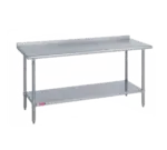 Duke 316S-3048-2R Work Table, Stainless Steel Top with and - 480"W x 300"D