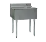 Eagle B36IC-12D-22-7 2200 Series Underbar Ice Chest Unit, Stainless and Galvanized Steel with 151 lbs. Ice Capacity 7-Circuit Built-In Cold Plate - 36"W x 24"D with 151 lbs. Ice Capacity 7-Circuit Built-In Cold Plate - 36"W x 24"D