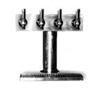 Eagle Group BT4B-DT Spec-Bar Beverage Dispenser with Drip Tray, Countertop, Air-Cooled - 15"W x 12 7/8"D x 16"H