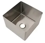 Eagle Group FNWNF-9-14-8-1 OEM Fabricated Straight Wall Sink