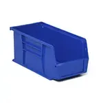 Eagle Group A203881 Q-LEVER Small Plastic Bin,  8-1/4"W x 14-3/4"D x 7"H,  blue polypropylene