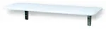 Eagle Group DSP-1036 NSF 3/4" Thick Poly Drop Wall-Mounted Shelf - 36"W x 10"D