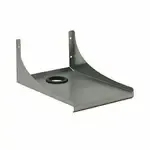 Eagle Group MWS0710-PS 16 Gauge Type 430 Stainless Steel Printer Wall-Mounted Shelf - 7.00"W x 10"D