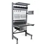 Eagle Group Q2436V76-MS Q-LEVER Manager's Station, (2) uprights with Valu-Master® gray epoxy finish