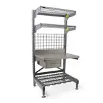 Eagle Group Q2436VG76-US Q-LEVER Utility Station,  (2) uprights with Valu-Master® gray epoxy finish