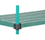 Eagle Group QPF-1836VG-GL-X QuadPLUS™ NSF Wire QuadTruss® Frame with Louvered Green Polymer Shelf Mat - 36"W x 18"D