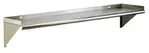 Eagle Group WS1036TL-X NSF 16 Gauge Type 430 Stainless Steel Wall-Mounted Shelf - 36"W x 10"D