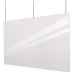 Eagle Group YJ-4271-00 Eagle Breath Shield,  ceiling mounted,  94-1/2" W horizontal orientation