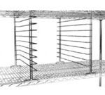 Eagle Group HDTS18-E Tray Slides