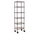 Eagle Group MC1424-48-4BL Aisle Merchandising Cart