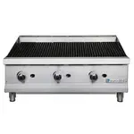 Eurodib USA T-CBR36 36.6" Charbroiler with Control -