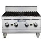 Eurodib USA T-HP424 Burner Countertop Gas Hotplate / Range with Controls -