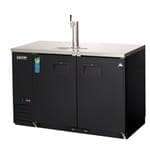 Everest Refrigeration EBD2-BB 1 Tap 1/2 Barrel Draft Beer Cooler - Black, 1 Keg Capacity, 115 Volts