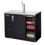 Everest Refrigeration EBDS2-BBG-24 1 Tap 1/2 Barrel Draft Beer Cooler - Black, 1 Keg Capacity, 115 Volts