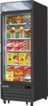 Everest Refrigeration EMGF23B
 29.13'' 

 Section

Glass Door Merchandiser Freezer