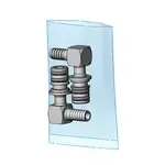Everpure 94-705-18 3/8B ELB WB SS FTNG KIT 40PK