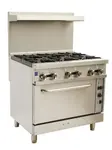 Falcon
AR36-6C
Restaurant Gas Range,
with 

and 
-