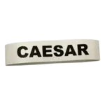 Service Ideas FBCAESARWB Flavor Band for "CAESAR" in White