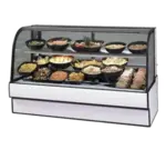Federal Industries CGR7748CD Curved Glass Refrigerated Deli Case
