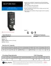 33700.0001 G9-2T DBC Coffee Grinder