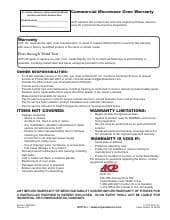 ACP HDC182 Amana Commercial C-Max Microwave Oven | CKitchen.com