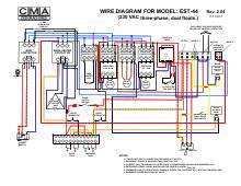CMA Dishmachines EST-44/R-L Energy Mizer Dishwasher ... champion dish machine wiring diagram 