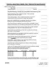 preventative maintence checklist.pdf