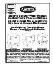 Hatco S-45 Electric Imperial Booster Heater NSF 480v/60/3-ph 