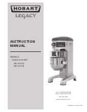 Hobart HL600+BUILDUP Legacy Planetary Mixer