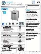 Hoshizaki CRMR27.SpecSheet.pdf