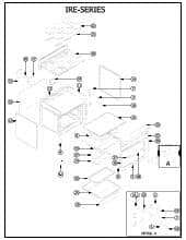 Imperial IR-10-E-CC Restaurant Range