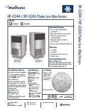 Manitowoc RF-0266A.SpecSheet.pdf