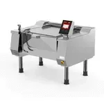 Firex UDBRG048V1 Betterpan 48 Gallon Gas Floor Model Tilting Skillet Braising Pan with Electronic Contols - 143,300 BTU