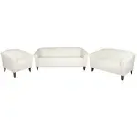 Flash Furniture 111-SET-WH-GG Hercules Imperial Series Reception Set