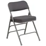 Flash Furniture 2-AW-MC320AF-GRY-GG Hercules Series Folding Chair