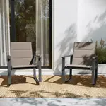 Flash Furniture 2-FV-FSC-2315N-BRN-GG Rocking Chair