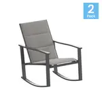 Flash Furniture 2-FV-FSC-2315N-GRY-GG Rocking Chair