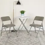 Flash Furniture 2-HA-MC309AV-GY-GG Hercules Series Folding Chair