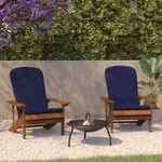 Flash Furniture 2-JJ-C14501-CSNBL-TEAK-GG Charlestown Adirondack Chair