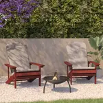Flash Furniture 2-JJ-C14501-CSNCR-RED-GG Charlestown Adirondack Chair