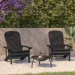 Flash Furniture 2-JJ-C14501-CSNGY-SLT-GG Charlestown Adirondack Chair