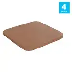 Flash Furniture 4-JJ-SEA-PL02-TEAK-GG Perry Bar Stool
