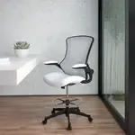 Flash Furniture BL-X-5M-D-WH-GG Chair, Swivel