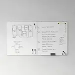 Flash Furniture BR-FMW-91101-7240-GG Hercules Series Whiteboard