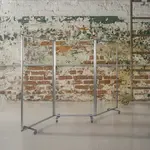 Flash Furniture BR-PTT001-3-AC-90183-GG Room Divider Screen Partition
