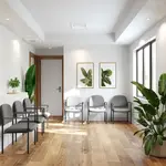 Flash Furniture BT-516-1-GRY-VINYL-GG Tiffany Reception Side Chair with Arms