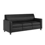 Flash Furniture BT-827U-3-BK-GG Reception Sofa