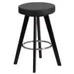 Flash Furniture CH-152600-BK-VY-GG Trenton Series Bar Stool