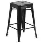 Flash Furniture CH-31320-24-BK-GG Bar Stool