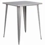 Flash Furniture CH-51040-40-SIL-GG Table